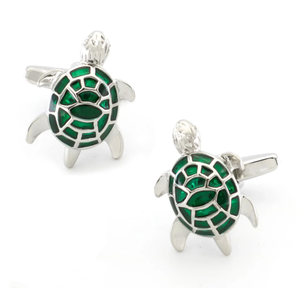 Luxe Schildpad Manchetknopen